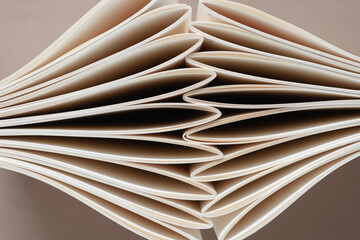 folded paper into what are known as 