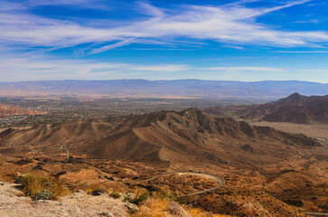 desert mountain scenic views