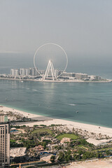 Ain Dubai views olha bluewaters