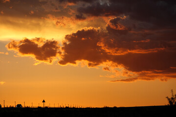 Glowing Namibian sunsets