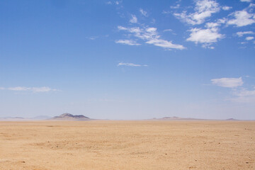 Namib desert landscape