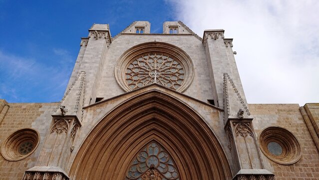 Cath&eacute;drale Santa Tecla de Tarragone, Tarragone, Catalogne, Espagne.
