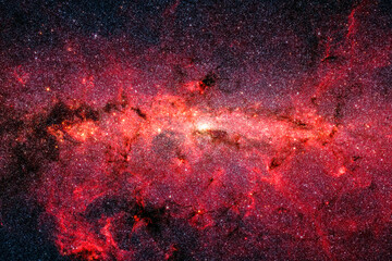 Milky Way galaxy. Image from NASA - obrazy, fototapety, plakaty