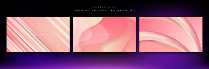 Abstract soft pink pastel gradient background