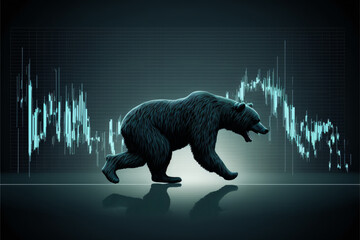 Bear Market Illustration