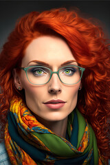 Fototapeta premium Beautiful woman portrait