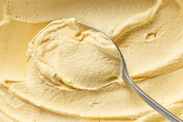 homemade vanilla ice cream