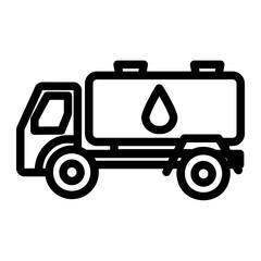 water tank truck icon