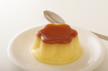 美味しそうなプリン