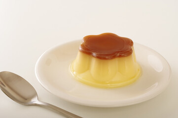 美味しそうなプリン