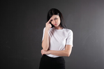 Obraz premium a girl and poses