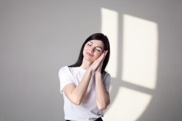 Fototapeta premium a girl and poses