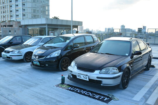 Honda civic at zoom meet car meet in San Juan, Philippines