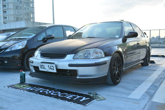 Honda civic at zoom meet car meet in San Juan, Philippines