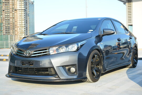 Toyota corolla at zoom meet car meet in San Juan, Philippines