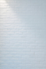 white brick wall background, interior design