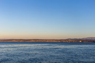 Fototapeta premium Beautiful sky over the Pacific Ocean in California
