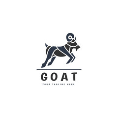 goat icon logo design for your business and product or for all your ideas