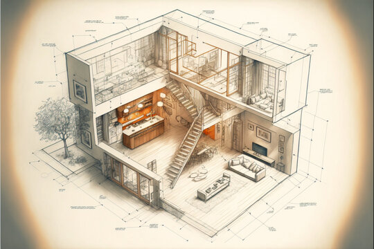 Diagrammatic drawing #3