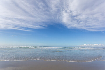 Beautiful sky over  the Pacific Ocean in California