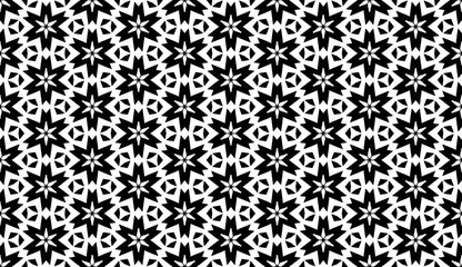 black and white seamless pattern