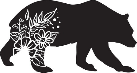 Animals Svg , Forest Animals Silhouettes, Deer vector, Bear Svg, Customized name svg, monogram svg, Elephant Vector, Giraffe svg