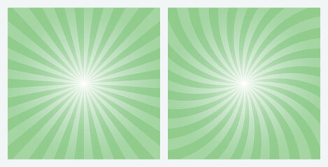 Lime green sunburst radial and spiral background.