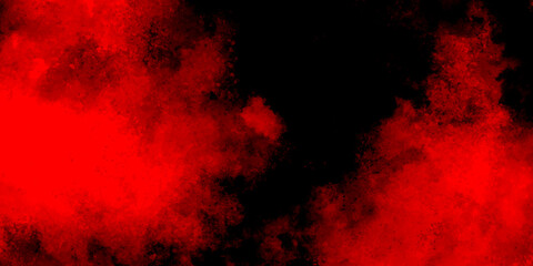 Grunge dark red and black textured painted background with abstract old dirty concrete stone wall, red background with watercolor vintage texture, valentines day color paper or website design.