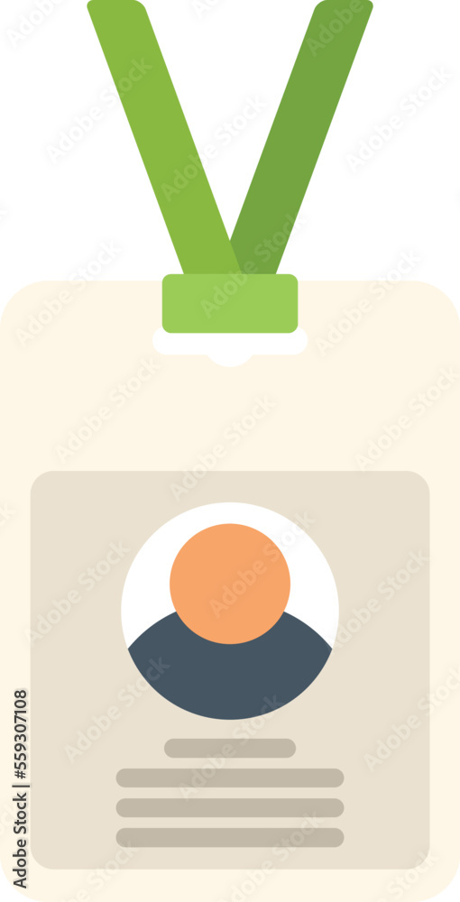 Poster agent office card icon flat vector. service support. call center isolated