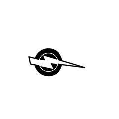 black and white lightning icon is simple and elegant, suitable for use in all fields, especially those related to electrical technology