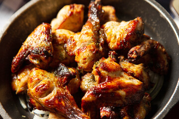 Oven-Roasted Chicken,Charcoal Grilled Chicken