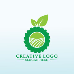 Logo for a company selling farm machinery