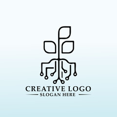 Agricultural Technology Logo design idea