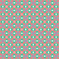 Abstract Geometric Coloring Pattern