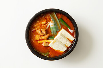 Pork and Kimchi Stew ,Korean food 