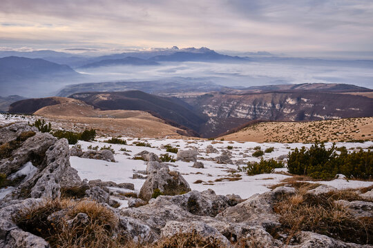 Inverno difficile nel Parco Nazionale della Maiella
