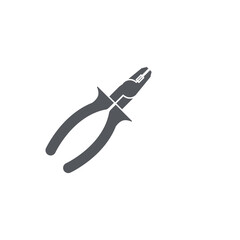 Tang Construction Tools Equipment Device Icon Set Collection Black Solid