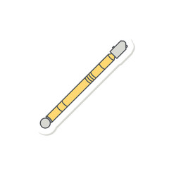Rubber hammer Construction Tools Equipment Device Icon Set Collection Sticker