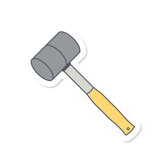 Glass Or Acrylic Cutting Tool Construction Tools Equipment Device Icon Set Collection Sticker