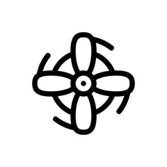 propeller line icon © HacaStudio