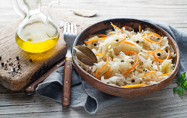 Sauerkraut carrot