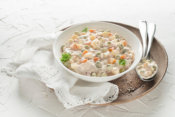 Russian salad french salad