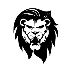 Lion Head Logo Vecktor