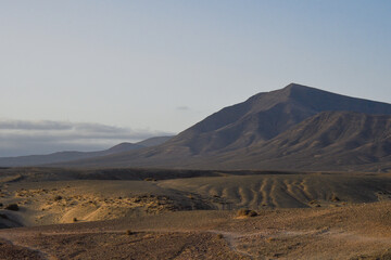 Sunset at Playa Papagayo with Los Ajaches in the background