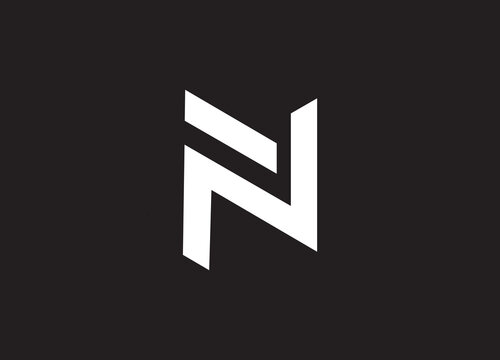 FN or NF logo and icon design