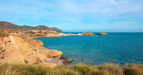 Fototapeta na wymiar Cabo de gata, Almeria, Andalusia in Spain- costa tropical