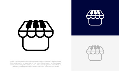 piano store logo design vector