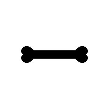 Bone icon vector logo design template