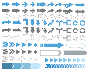 矢印セット　青ver