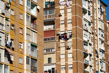 apartment building in Malaga, Spain